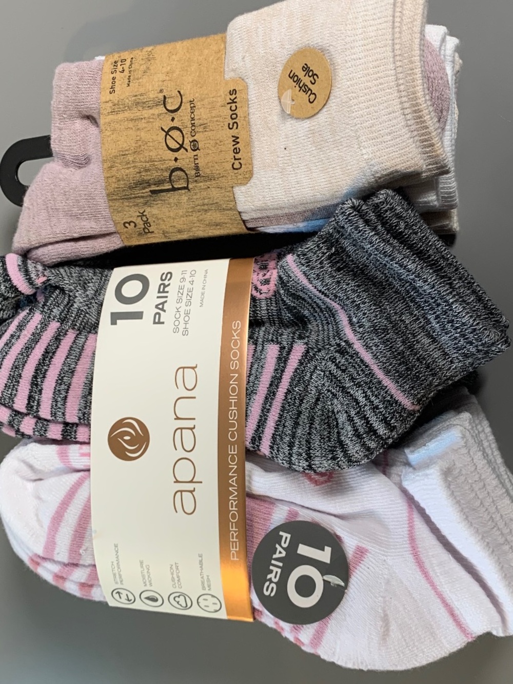 Women’s NEW sock bundle - Apana & BOC